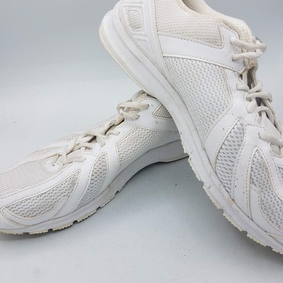 Reebok Runner 1AP502 Men's 12 White Mesh Low Top Lace Up Athletic Running Shoes